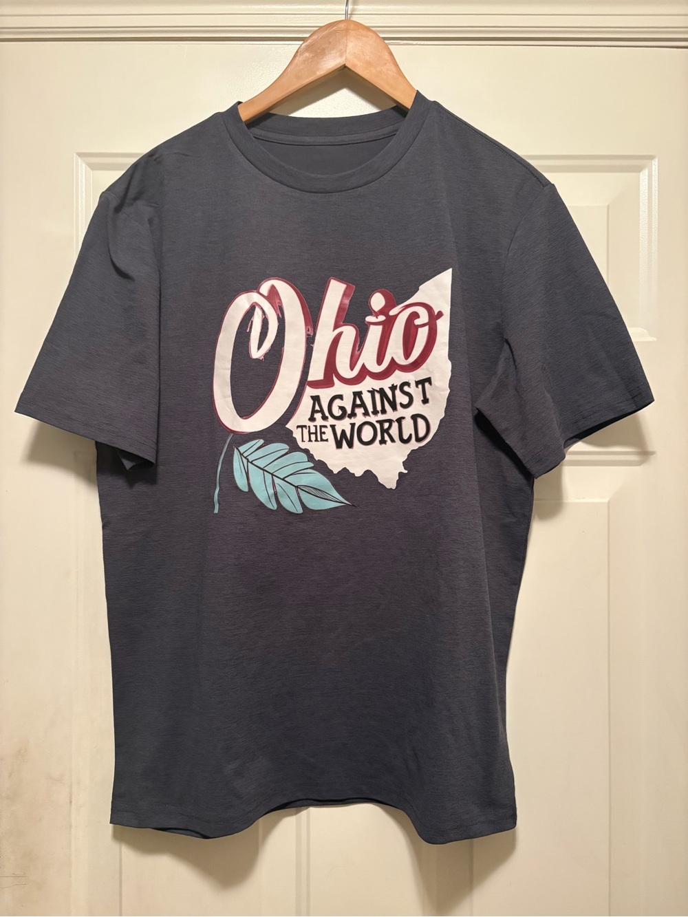 Ohio Against The World Graphic Tee - Navy